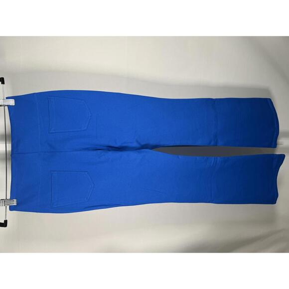 NWT Halara Flex High Waist Back Side Pkt Slight Flare Work Pant Princess Blue XS - Picture 9 of 12